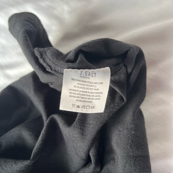 Brandy Melville Don't Call Me Baby Top in Black/Pink - Picture 7 of 7